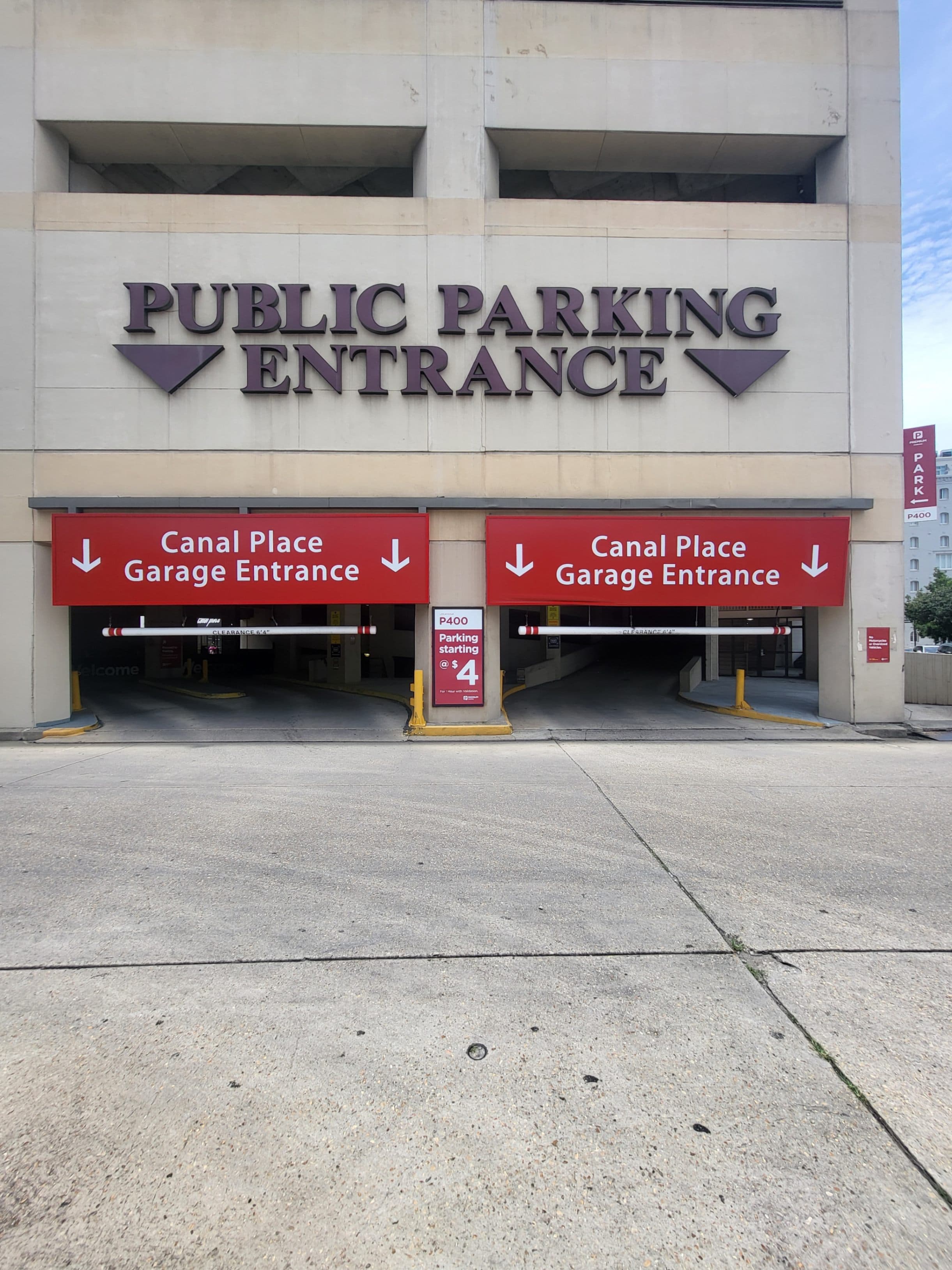 P400 Canal Place Parking Garage